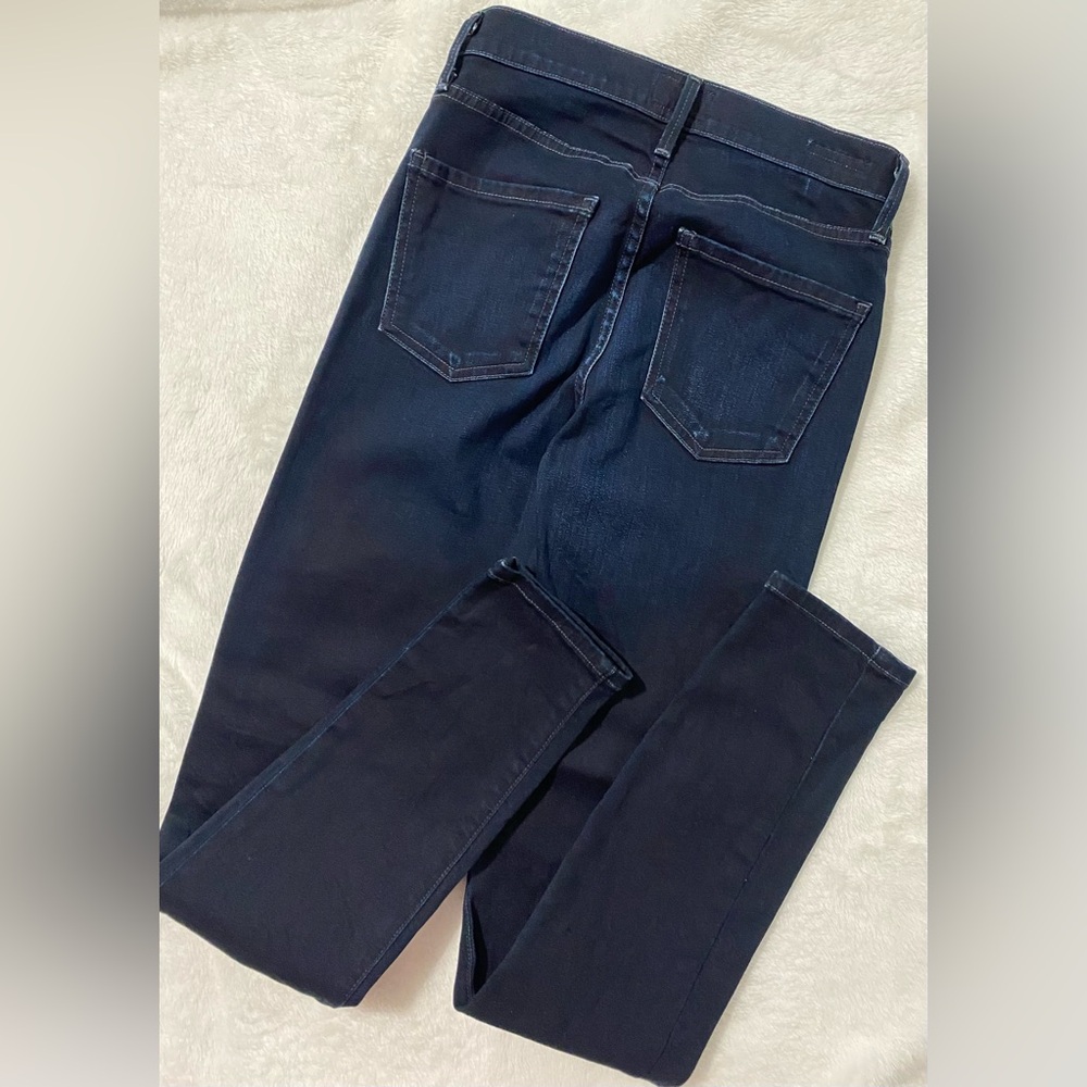 AGOLDE Sophie High Rise Skinny Jeans Dark Wash Stretch Size 26 - Picture 4 of 13